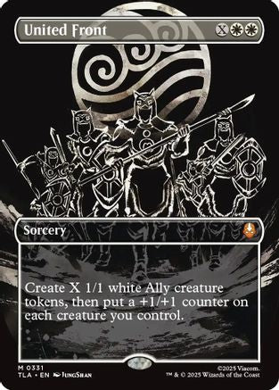 United Front (Borderless) (TLA-331) - Avatar: The Last Airbender - Poke-Collect