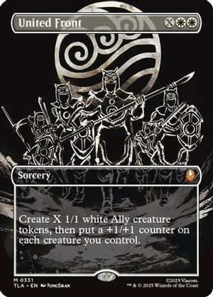 United Front (Borderless) (TLA-331) - Avatar: The Last Airbender - Poke-Collect