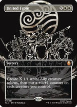 United Front (Borderless) (TLA-331) - Avatar: The Last Airbender Foil - Poke-Collect