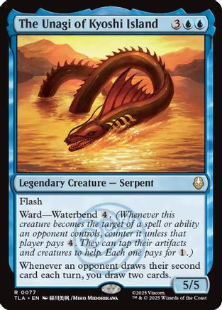 The Unagi of Kyoshi Island (TLA-077) - Avatar: The Last Airbender Foil - Poke-Collect