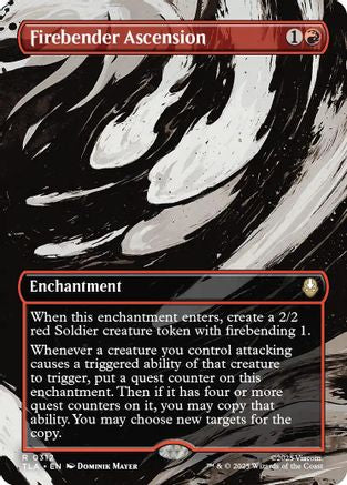 Firebender Ascension (Borderless) (TLA-312) - Avatar: The Last Airbender - Poke-Collect