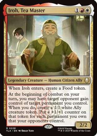 Iroh, Tea Master (TLA-228) - Avatar: The Last Airbender - Poke-Collect