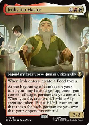Iroh, Tea Master (Extended Art) (TLA-381) - Avatar: The Last Airbender - Poke-Collect