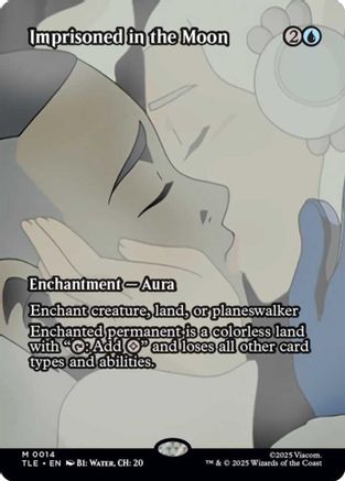 Imprisoned in the Moon (Borderless) (TLE-014) - Avatar: The Last Airbender: Eternal-Legal - Poke-Collect