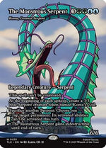 The Monstrous Serpent - Koma, Cosmos Serpent (Borderless) (TLE-051) - Avatar: The Last Airbender: Eternal-Legal - Poke-Collect