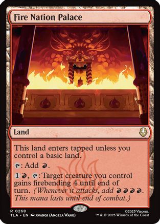 Fire Nation Palace (TLA-268) - Avatar: The Last Airbender - Poke-Collect