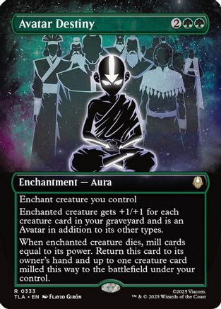 Avatar Destiny (Borderless) (TLA-333) - Avatar: The Last Airbender - Poke-Collect