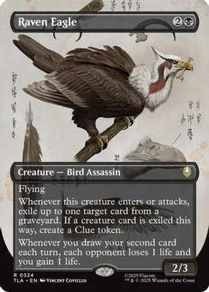 Raven Eagle (Borderless) (TLA-324) - Avatar: The Last Airbender - Poke-Collect