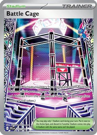 Battle Cage - 116/094 116 - ME02 Phantasmal Flames Holofoil