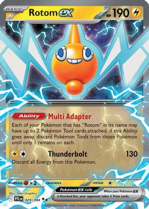 Rotom ex - 029/094 29 - ME02 Phantasmal Flames Holofoil