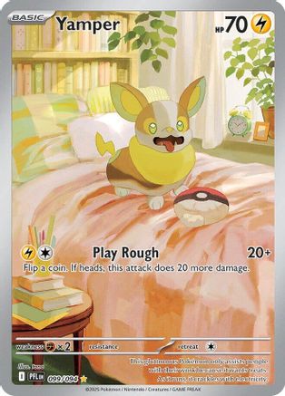 Yamper - 099/094 99 - ME02 Phantasmal Flames Holofoil - Poke-Collect