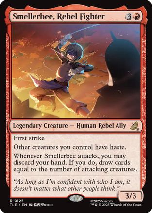 Smellerbee, Rebel Fighter (TLE-125) - Avatar: The Last Airbender: Eternal-Legal - Poke-Collect