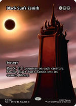 Black Sun's Zenith (Borderless) (TLE-022) - Avatar: The Last Airbender: Eternal-Legal Foil - Poke-Collect