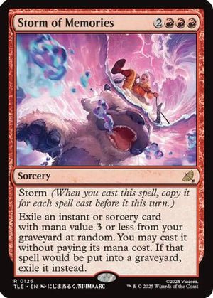 Storm of Memories (TLE-126) - Avatar: The Last Airbender: Eternal-Legal Foil - Poke-Collect