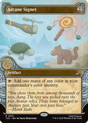 Arcane Signet (Showcase) (TLE-315) - Avatar: The Last Airbender: Eternal-Legal - Poke-Collect