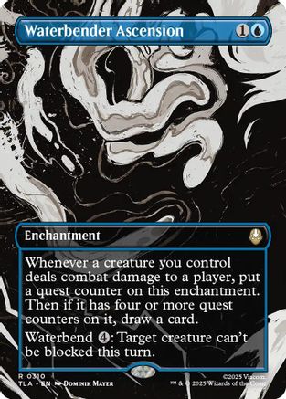 Waterbender Ascension (Borderless) (TLA-310) - Avatar: The Last Airbender - Poke-Collect