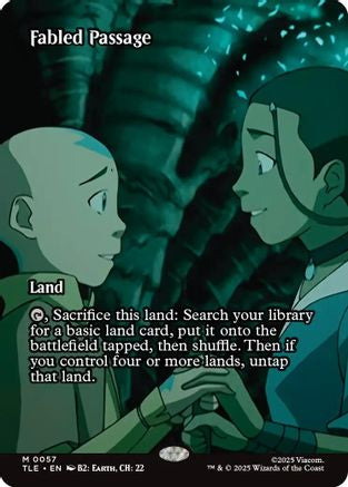 Fabled Passage (Borderless) (TLE-057) - Avatar: The Last Airbender: Eternal-Legal - Poke-Collect