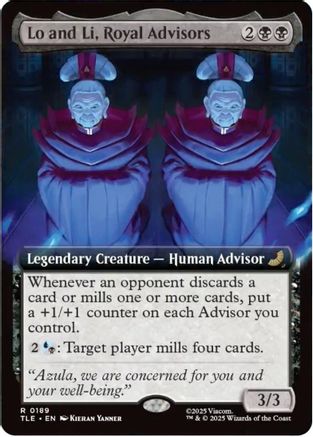 Lo and Li, Royal Advisors (Extended Art) (TLE-189) - Avatar: The Last Airbender: Eternal-Legal - Poke-Collect