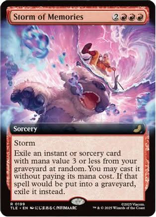 Storm of Memories (Extended Art) (TLE-199) - Avatar: The Last Airbender: Eternal-Legal - Poke-Collect