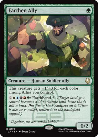 Earthen Ally (TLA-177) - Avatar: The Last Airbender - Poke-Collect