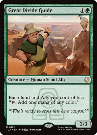 Great Divide Guide (TLA-181) - Avatar: The Last Airbender Foil - Poke-Collect