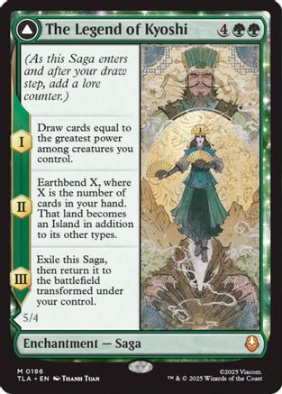 The Legend of Kyoshi (TLA-186) - Avatar: The Last Airbender - Poke-Collect