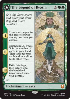 The Legend of Kyoshi (TLA-186) - Avatar: The Last Airbender Foil - Poke-Collect