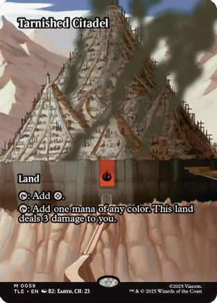 Tarnished Citadel (Borderless) (TLE-059) - Avatar: The Last Airbender: Eternal-Legal - Poke-Collect