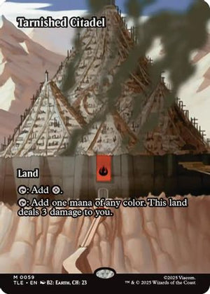 Tarnished Citadel (Borderless) (TLE-059) - Avatar: The Last Airbender: Eternal-Legal - Poke-Collect