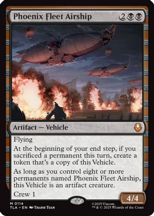 Phoenix Fleet Airship (TLA-114) - Avatar: The Last Airbender Foil - Poke-Collect