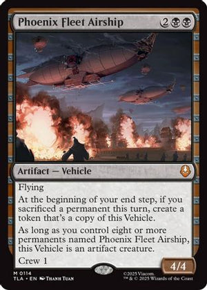 Phoenix Fleet Airship (TLA-114) - Avatar: The Last Airbender Foil - Poke-Collect