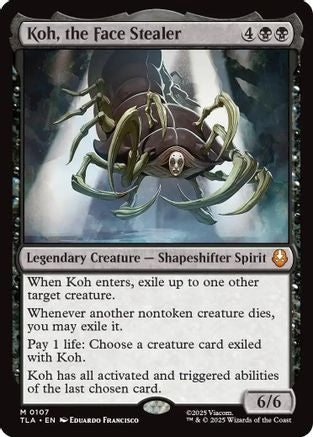Koh, the Face Stealer (TLA-107) - Avatar: The Last Airbender - Poke-Collect