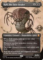 Koh, the Face Stealer (Borderless) (TLA-322) - Avatar: The Last Airbender Foil - Poke-Collect