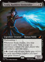Azula, Ruthless Firebender (Extended Art) (TLE-184) - Avatar: The Last Airbender: Eternal-Legal - Poke-Collect