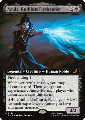 Azula, Ruthless Firebender (Extended Art) (TLE-184) - Avatar: The Last Airbender: Eternal-Legal - Poke-Collect