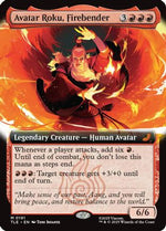 Avatar Roku, Firebender (Extended Art) (TLE-191) - Avatar: The Last Airbender: Eternal-Legal Foil - Poke-Collect