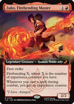 Zuko, Firebending Master (Extended Art) (TLE-200) - Avatar: The Last Airbender: Eternal-Legal Foil - Poke-Collect