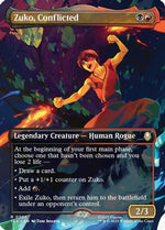 Zuko, Conflicted (Borderless) (TLA-302) - Avatar: The Last Airbender - Poke-Collect