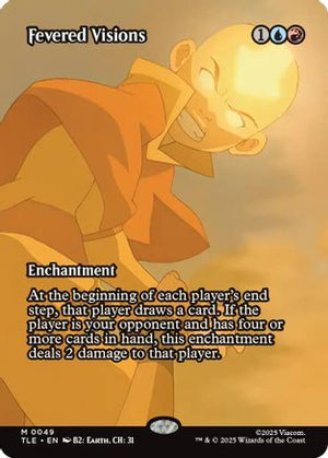 Fevered Visions (Borderless) (TLE-049) - Avatar: The Last Airbender: Eternal-Legal - Poke-Collect