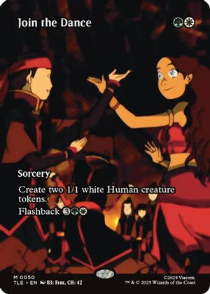 Join the Dance (Borderless) (TLE-050) - Avatar: The Last Airbender: Eternal-Legal - Poke-Collect