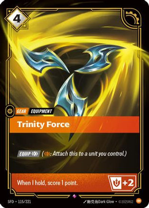 Trinity Force (115/221) - Spiritforged Foil - Poke-Collect