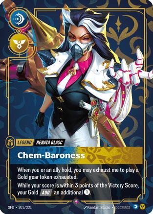 Renata Glasc - Chem-Baroness (201/221) - Spiritforged Foil - Poke-Collect