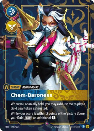 Renata Glasc - Chem-Baroness (201/221) - Spiritforged Foil - Poke-Collect