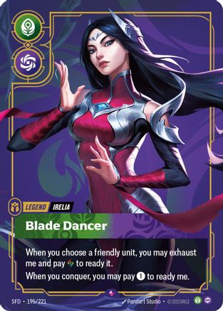 Irelia - Blade Dancer (195/221) - Spiritforged Foil - Poke-Collect