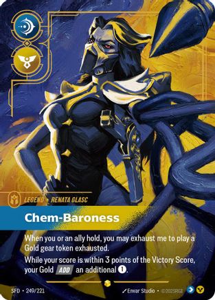 Renata Glasc - Chem-Baroness (Overnumbered) (249/221) - Spiritforged Foil - Poke-Collect