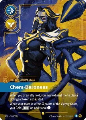 Renata Glasc - Chem-Baroness (Overnumbered) (249/221) - Spiritforged Foil - Poke-Collect