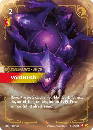 Void Rush (188/221) - Spiritforged Foil - Poke-Collect