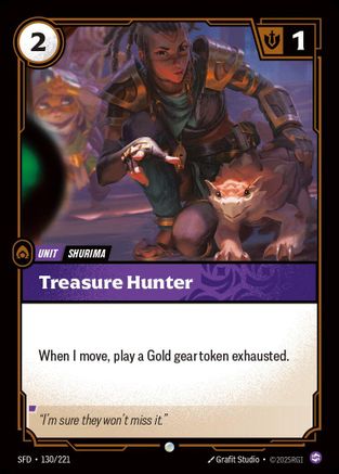 Treasure Hunter (130/221) - Spiritforged Foil - Poke-Collect