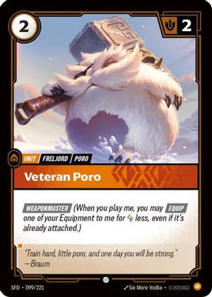 Veteran Poro (099/221) - Spiritforged Foil - Poke-Collect