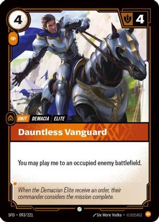 Dauntless Vanguard (093/221) - Spiritforged - Poke-Collect
